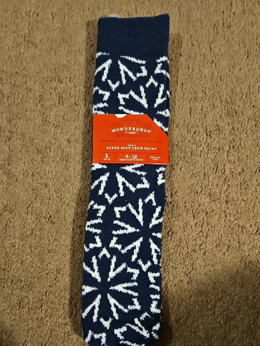 Wondershop Mens Super Soft Crew Socks